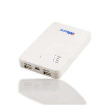 iMicro PB-IM5000W power bank - Li-pol - 2 x USB - 2 x 4 pin USB Type A