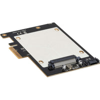 Eaton PCE-U2-PX4 U.2 to PCIe Adapter for 2.5"" NVMe U.2 SSD, SFF-8639, PCIE Card