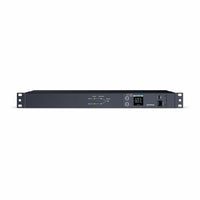 CyberPower PDU24001 Single Phase 100 - 120 VAC 15A Metered ATS PDU - 10 Outlets