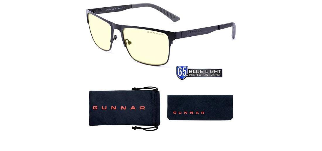 Gunnar Optiks PEN-09501 Pendleton slate FRAME amber - Gaming Computer Eyewear