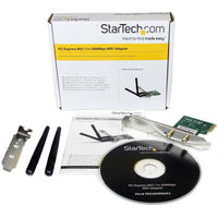 StarTech PEX300WN2X2 PCI Express Wireless N Adapter - 300 Mbps PCIe