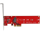 StarTech PEX4M2E1 PCI Express x4 to M.2 PCI Express SSD Adapter Retail