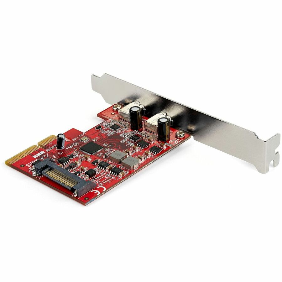 StarTech PEXUSB312C3 2-Port USB 3.2 Gen 2 PCIe Card, USB-C 10Gbps