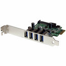 StarTech PEXUSB3S4V 4 Port PCIe SuperSpeed USB 3.0 Controller Card Adapter