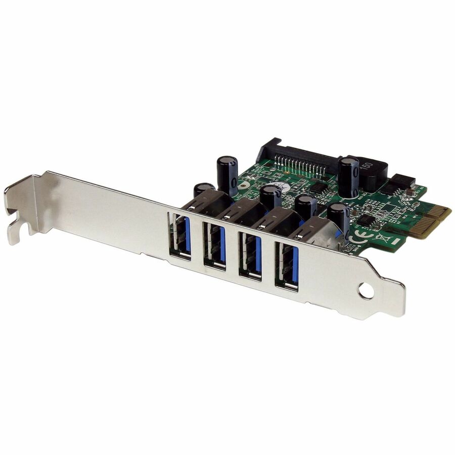 StarTech PEXUSB3S4V 4 Port PCIe SuperSpeed USB 3.0 Controller Card Adapter