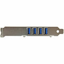StarTech PEXUSB3S4V 4 Port PCIe SuperSpeed USB 3.0 Controller Card Adapter