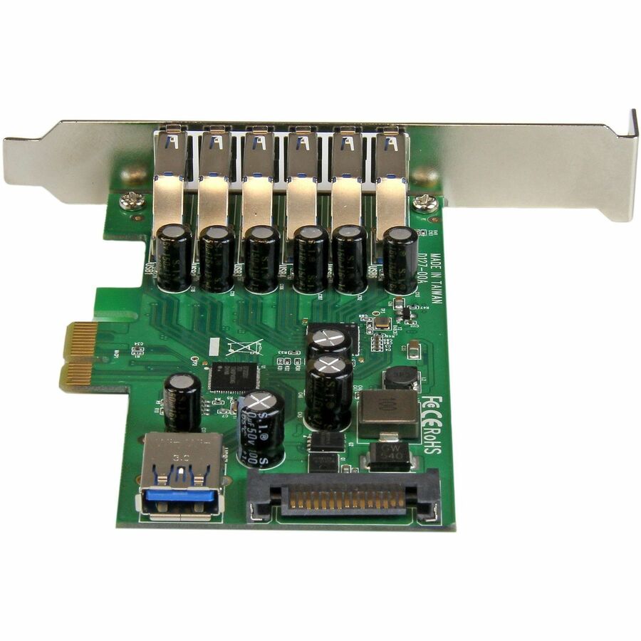StarTech PEXUSB3S7 7PT PCI Express USB3.0 Card Standard and Low-Profile Retail