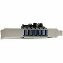 StarTech PEXUSB3S7 7PT PCI Express USB3.0 Card Standard and Low-Profile Retail