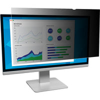 3M PF215W9B Privacy Screen Filter for 21.5in Monitor - Anti-glare