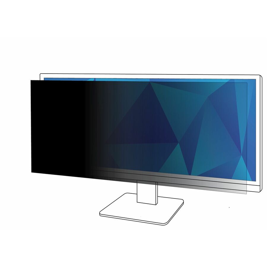 3M PF380W2B Privacy Filter for 38in Monitor, 21:9 - Scratch Resistant