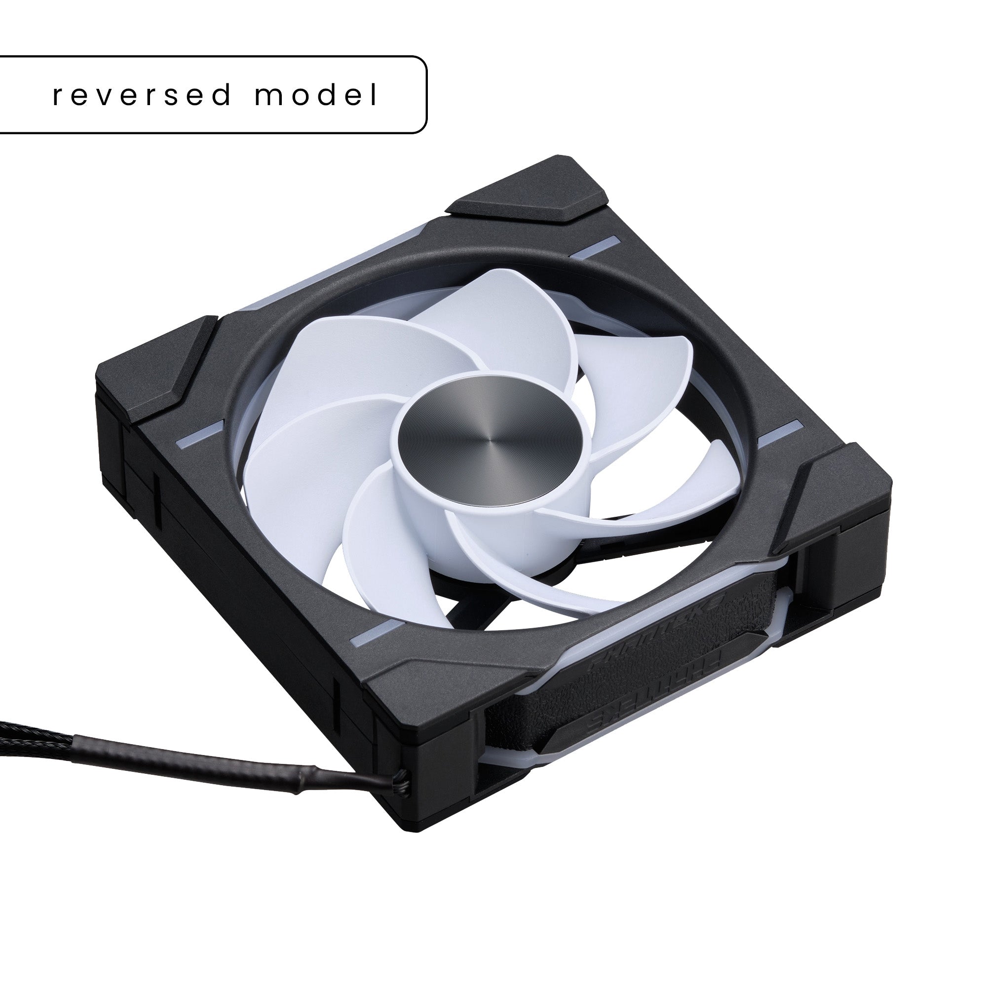 Phanteks PH-F120D30R_DRGBPWMBK013P Fan - D30-120 Black Reversed 3x120mm ARGB