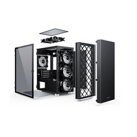 PcCooler PLATINUM LM300 ARGB - micro ATX - windowed side panel tempered glass