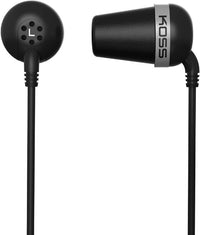 Koss Plug BInaural Earphone - Wired Connectivity - Stereo - Earbud