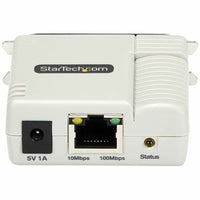 StarTech PM1115P3 Ethernet to Parallel Network Print Server, 10/100Mbps LAN