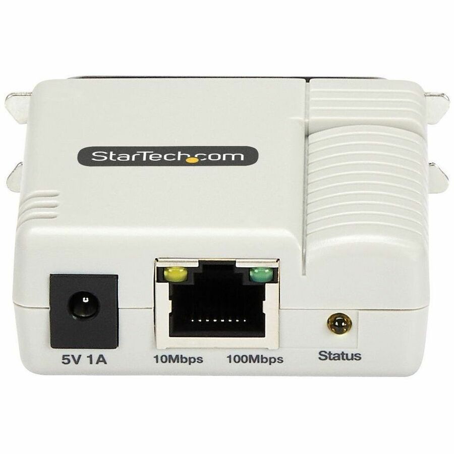 StarTech PM1115P3 Ethernet to Parallel Network Print Server, 10/100Mbps LAN