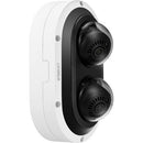 Hanwha PNM-C7083RVD x 2MP AI IR Outdoor Vandal Dome IP Camera, 2-Channels