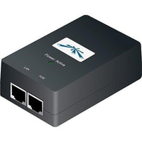 Ubiquiti POE-24-24W 24V PoE Adapter Injector 120 V AC, 230 V AC Input - 24 V DC