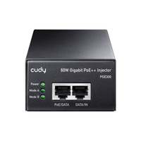 Cudy POE300 60W Gigabit PoE+ PoE Injector Retail - Black