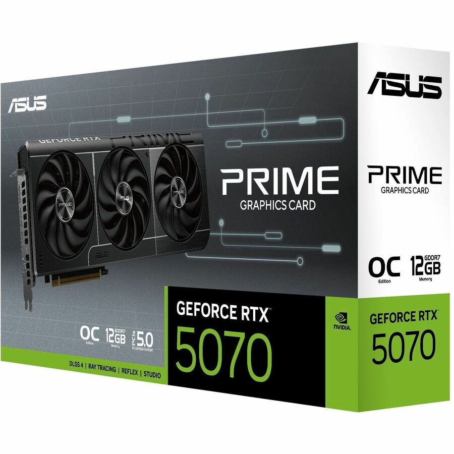 ASUS PRIME-RTX5070-O12G NVIDIA GeForce RTX 5070 Graphic Card - 12 GB GDDR7