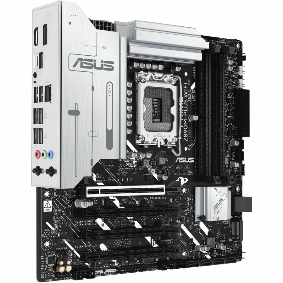 ASUS PRIME Z890M-PLUS WIFI Gaming Desktop Motherboard - Intel Z890 Chipset