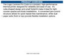 Logic Controls PRO CUBE PRINTER Controller, Thermal Cube Receipt Printer