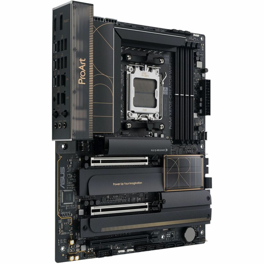 ASUS ProArtX870E-CREATORWIFI Gaming Desktop Motherboard - Socket AM5 - ATX