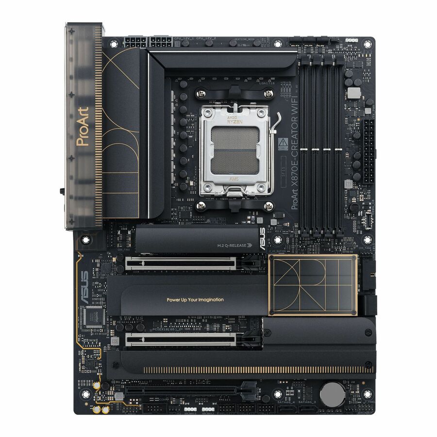 ASUS ProArtX870E-CREATORWIFI Gaming Desktop Motherboard - Socket AM5 - ATX