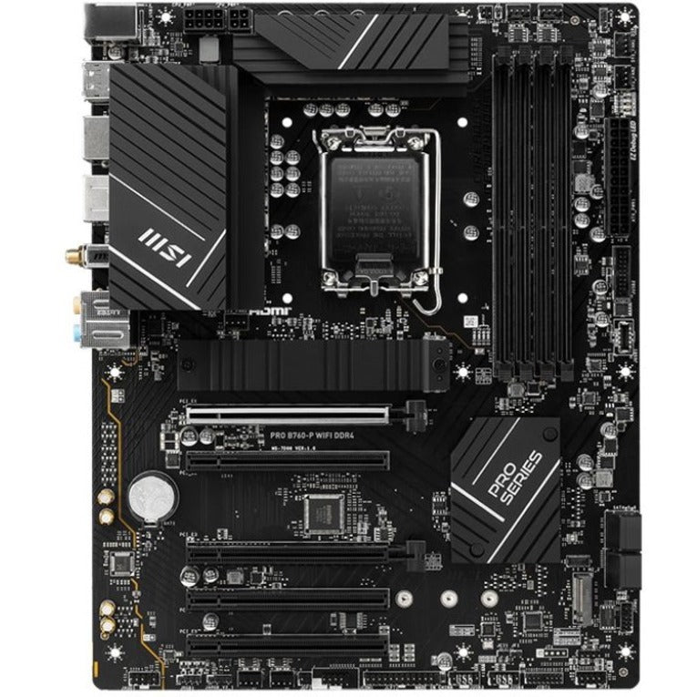 MSI PROB760PWIFID4 Gaming Desktop Motherboard - Intel B760 Chipset