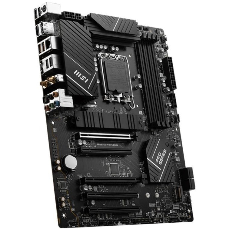 MSI PROB760PWIFID4 Gaming Desktop Motherboard - Intel B760 Chipset