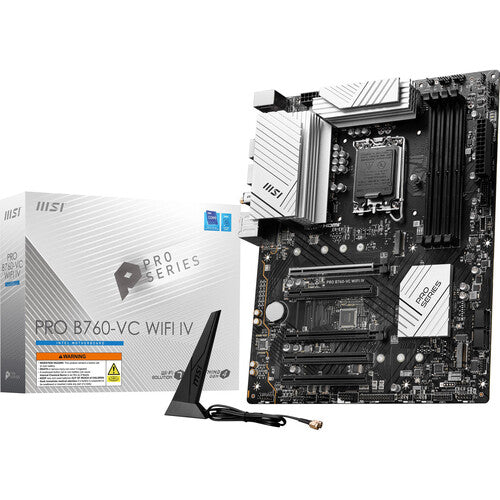 MSI PROB760VCWIFI7 PRO B760-VC WIFI IV LGA 1700 ATX Motherboard