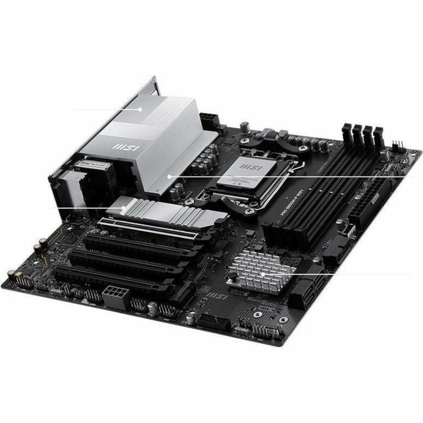 MSI PROB850MPWIFI B850M-P WIFI Gaming Desktop Motherboard - AMD B850 Chipset