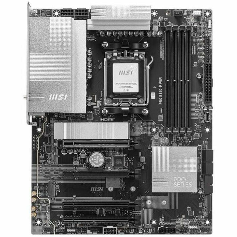 MSI PROB850PWIFI Gaming Desktop Motherboard - AMD B850 Chipset - Socket AM5