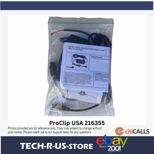 ProClip 216355 12-48VDC Mobile Power Computer Supply 12-48V Input 12V 3A Output