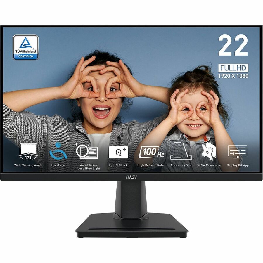 MSI PROMP225V PRO MP225V 21" Class Full HD LCD Monitor - 16:9 - Black