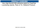 ENS PRT00201-10 Tailwind, Adhesive Bond Disc (vhb), Pack Of 10