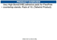 ENS PRT00201-10 Tailwind, Adhesive Bond Disc (vhb), Pack Of 10