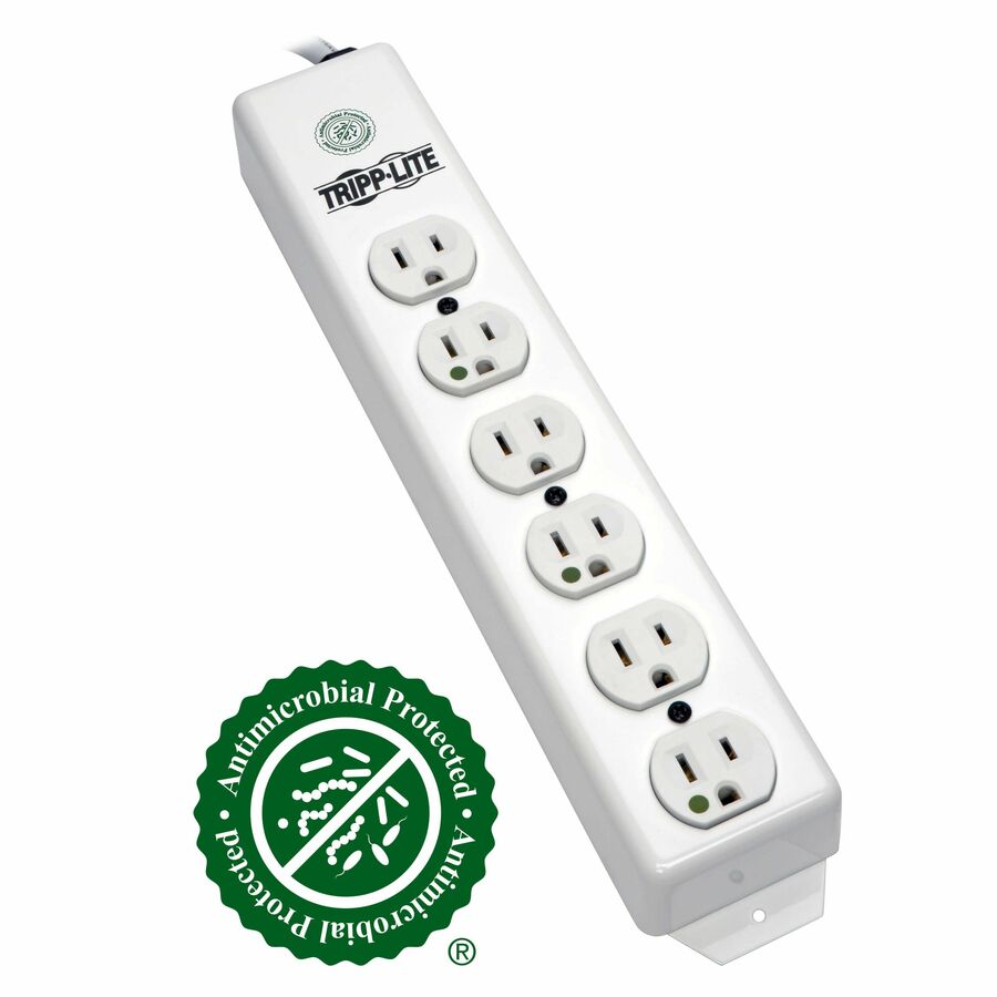 Eaton Tripp Lite Series PS-606-HG Safe-IT Medical-Grade Power Strip