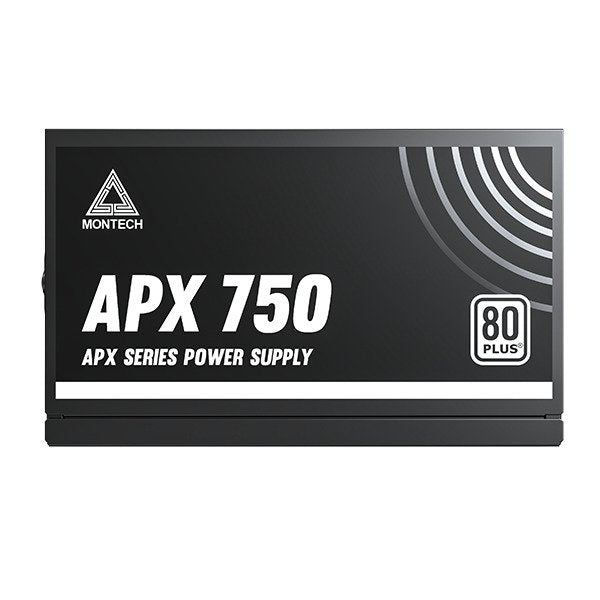 Montech APX 750W ATX12V 80 Plus Power Supply 100-240VAC SATA PCIE 6+2 PIN 20+4