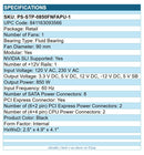 ThermalTake PS-STP-0850FNFAPU-1 Toughpower SFX 850W SFX Plat Modular Power Supp