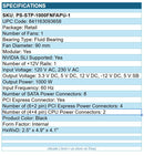 ThermalTake PS-STP-1000FNFAPU-1 Toughpower SFX 1000W SFX Plat Modular Power Supp
