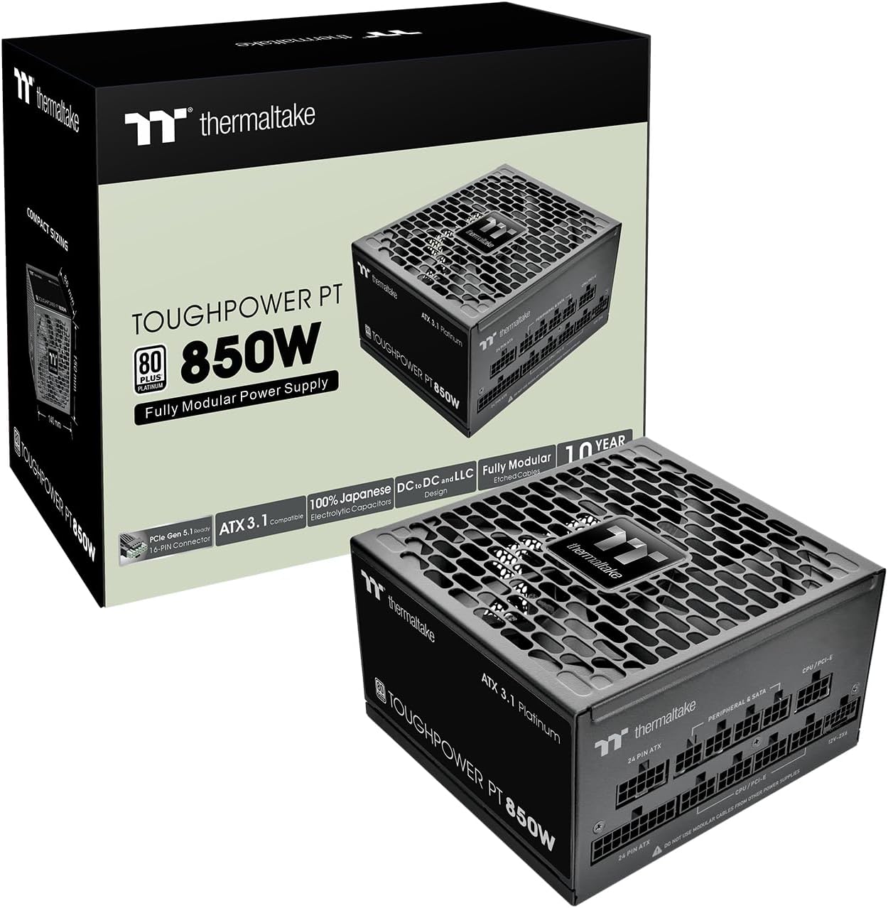 Thermaltake PS-TPP-0850FNFAPU-1 Toughpower 850W Power Supply