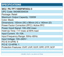 ThermalTake PS-TPT-1000FNFAGU-3 Toughpower 1000W 80+ Gold Full Modular Power Sup