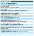 ThermalTake PS-TPT-1200FNFAGU-3 Toughpower 1200W 80+ Gold Full Modular Power Sup