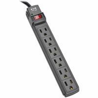 Eaton PS66B Power It! 6-Outlet Power Strip, 6 ft. (1.83 m) Cord, Black Housing