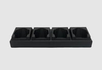 Portsmith PSC4MC9300C MC9300 4-SLOT CHARGE DOCK KIT - Black