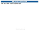ENS PTM-UNV-103-FP MOQ2866
