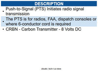 Forester Solutions INC PTS-500-OP5-00 50296.001  AMPLIFIED HANDSET