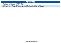 Eaton PV150 150W PowerVerter Ultra-Compact Car Inverter, with 1 Outlet