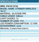 Lian-Li PW16-121W Cable - 12+4 pin to 12+4 pin cable Retail