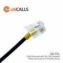 Ovis HS84-YEL Dual Ear Headset w QuickDisconnect Cable for Avaya Cisco Panasonic